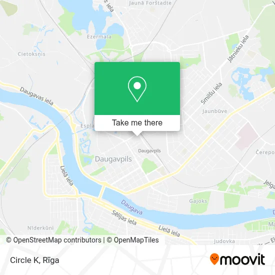 Circle K map
