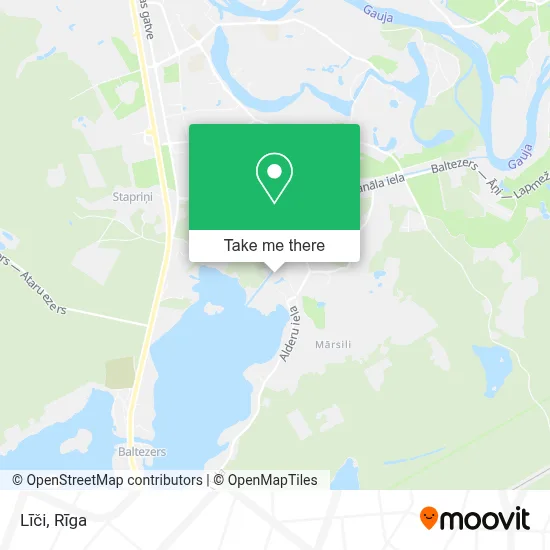 Līči map