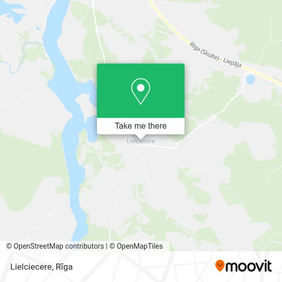 Lielciecere map