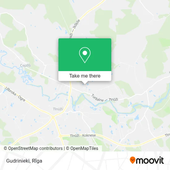 Gudrinieki map