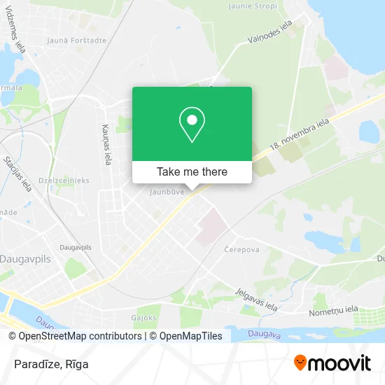 Paradīze map