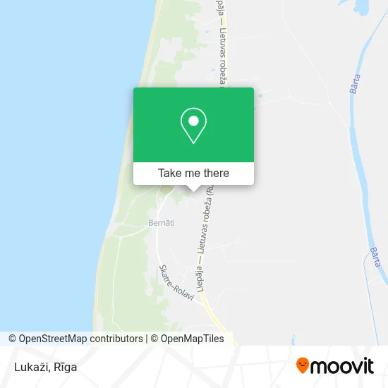 Lukaži map