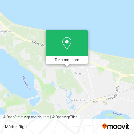 Mārīte map