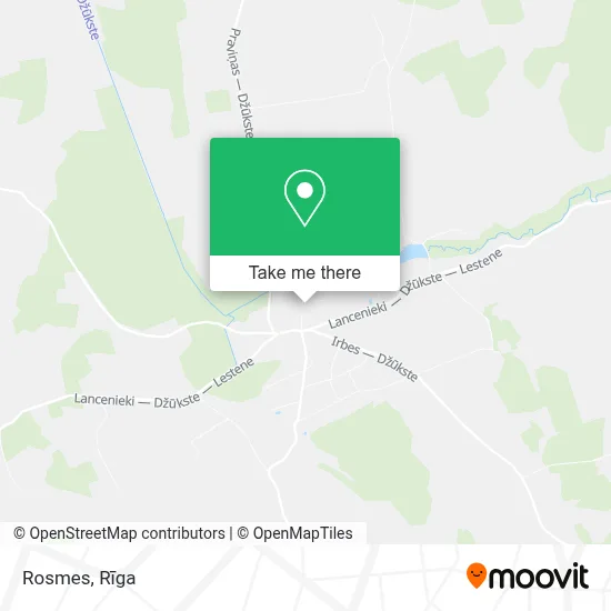 Rosmes map