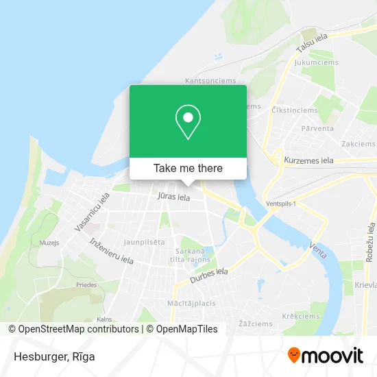 Hesburger map