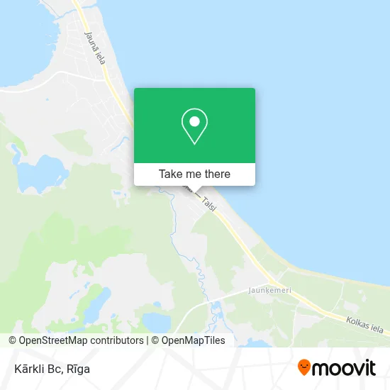 Kārkli Bc map