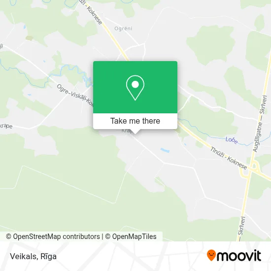 Veikals map