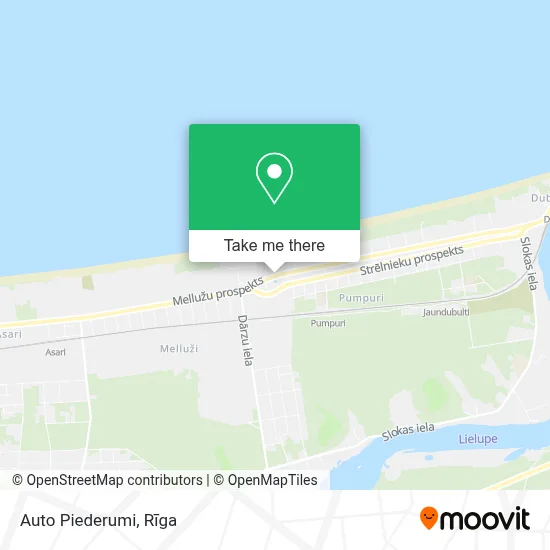 Auto Piederumi map
