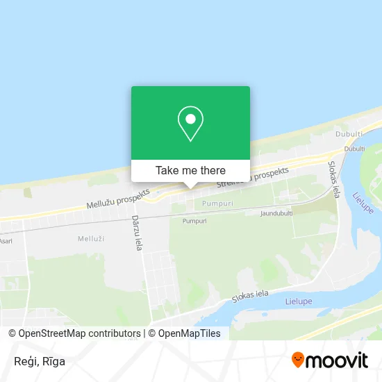 Reģi map