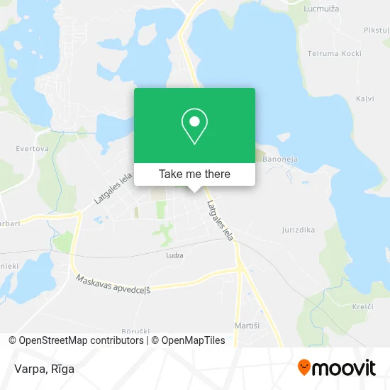 Varpa map
