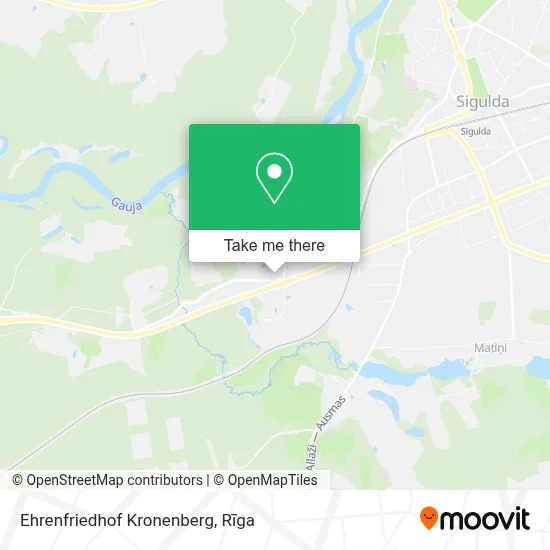 Ehrenfriedhof Kronenberg map