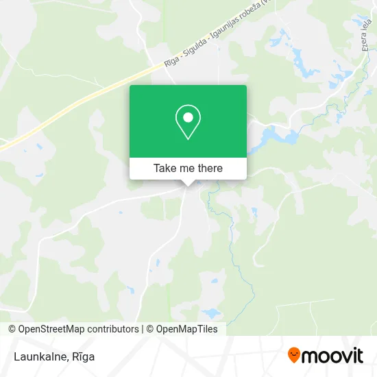 Launkalne map