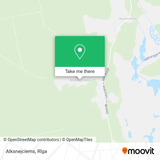Alksnejciems map