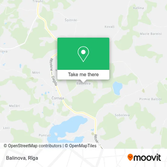 Balinova map