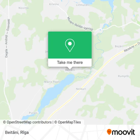 Beitāni map