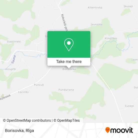 Borisovka map