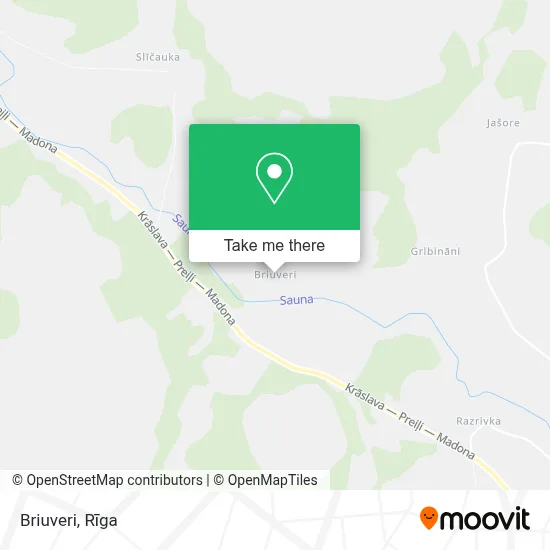 Briuveri map