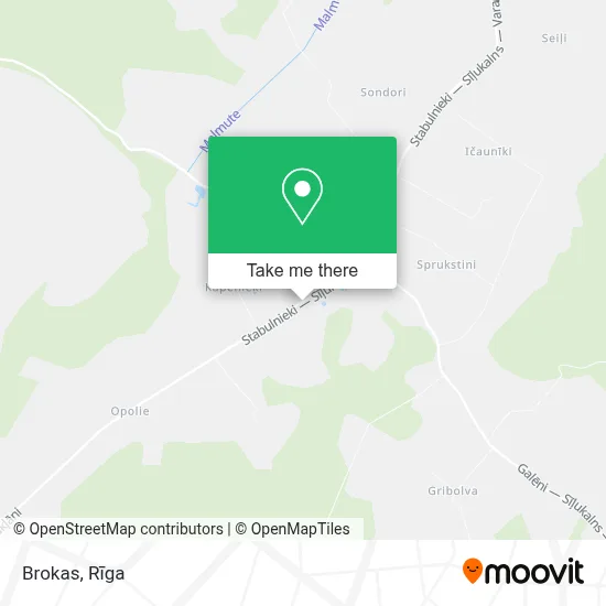 Brokas map