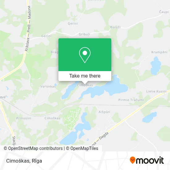 Cimoškas map