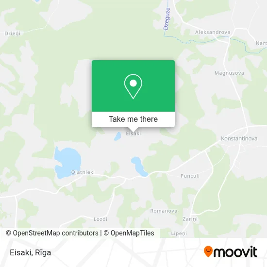 Eisaki map