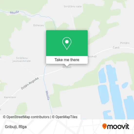 Gribuļi map
