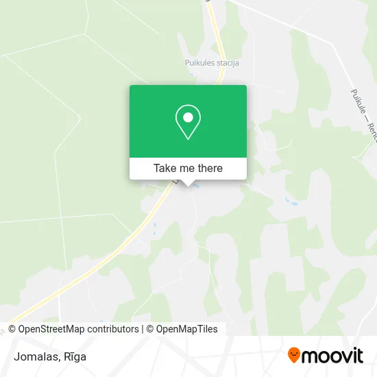 Jomalas map