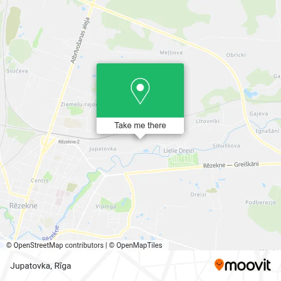 Jupatovka map