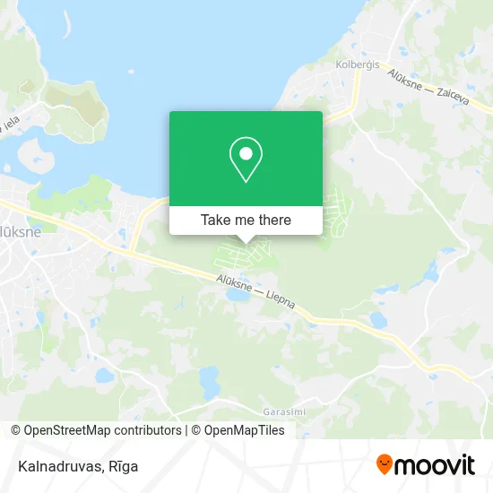 Kalnadruvas map