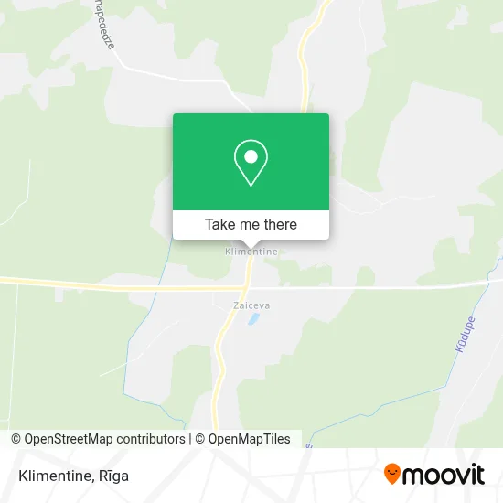 Klimentine map