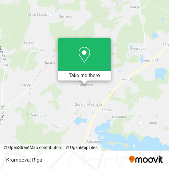 Krampova map