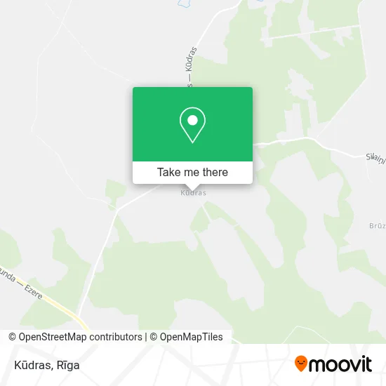 Kūdras map