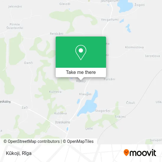 Kūkoji map