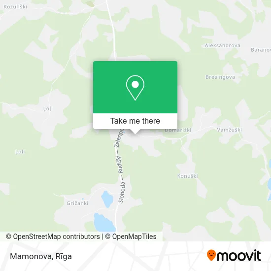 Mamonova map