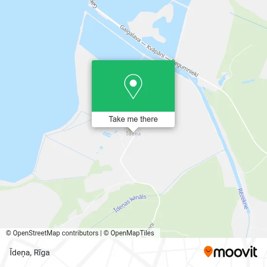 Īdeņa map