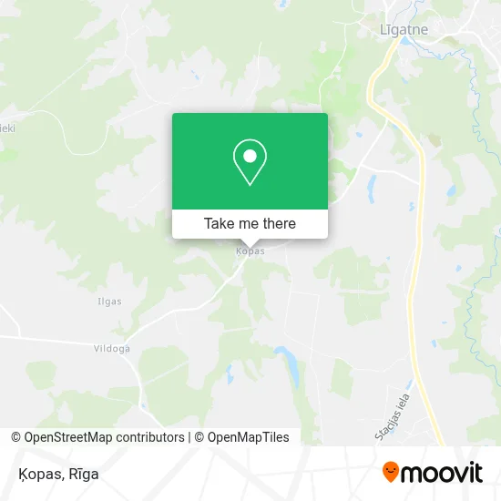 Ķopas map