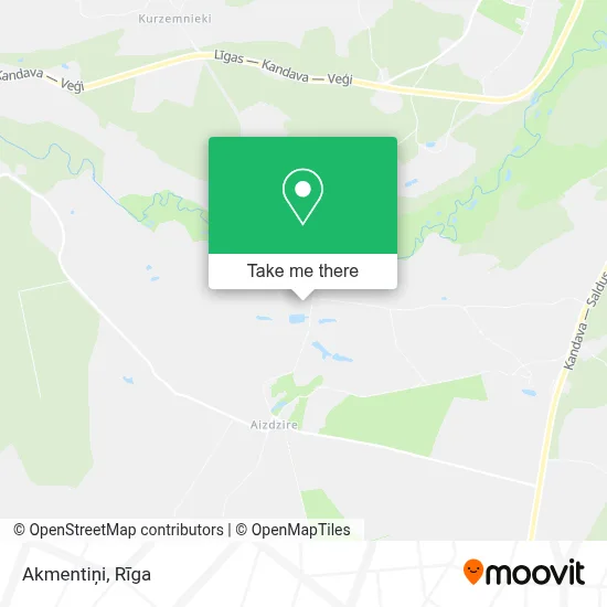 Akmentiņi map