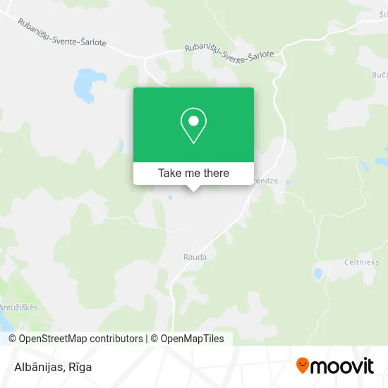 Albānijas map