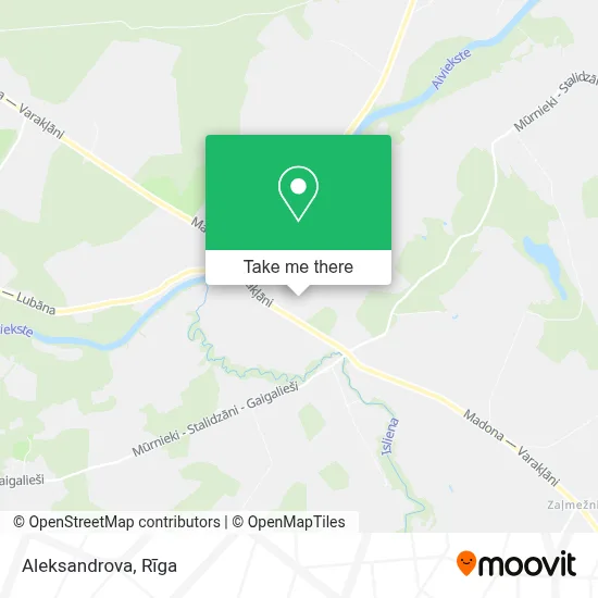 Aleksandrova map