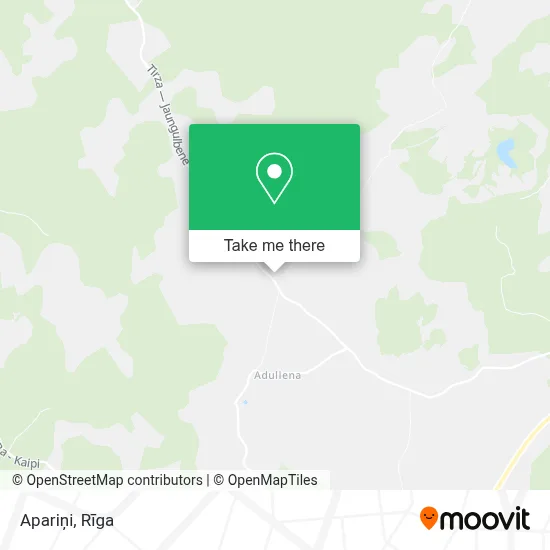 Apariņi map