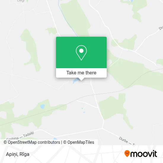 Apiņi map
