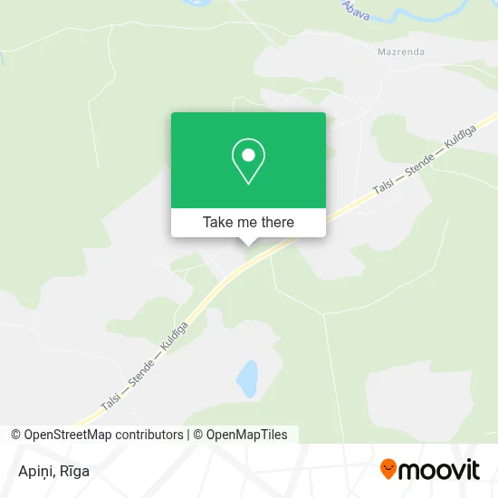 Apiņi map