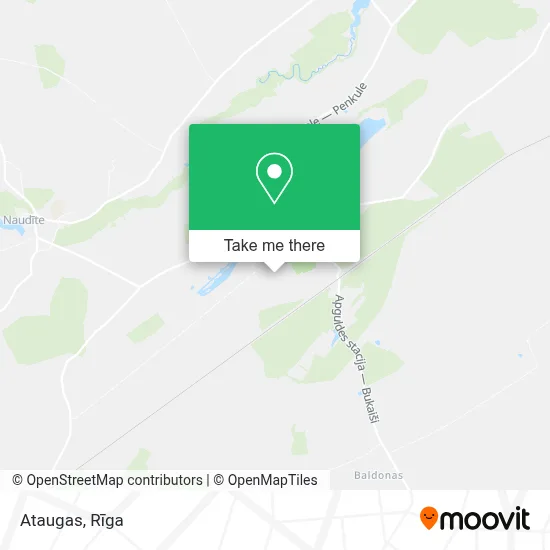 Ataugas map