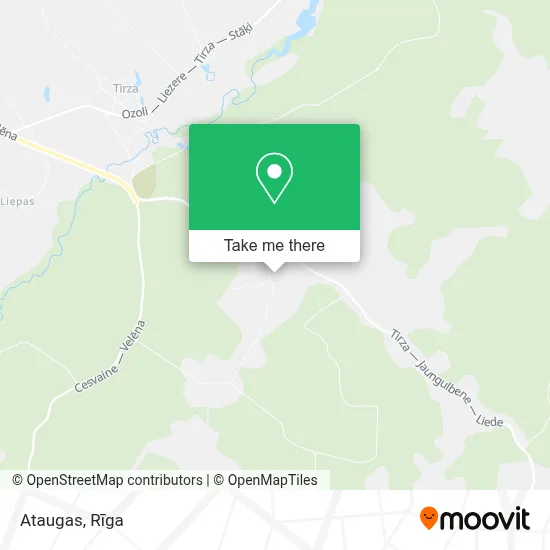 Ataugas map