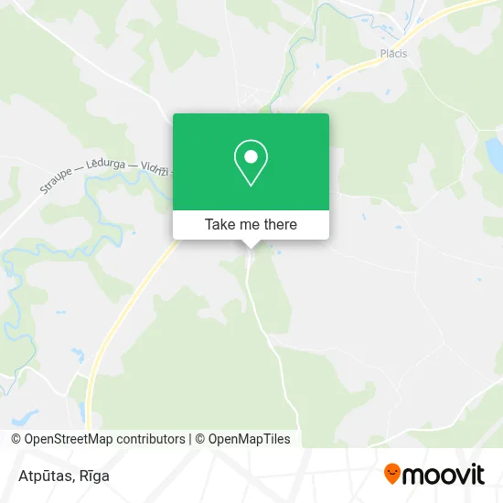 Atpūtas map