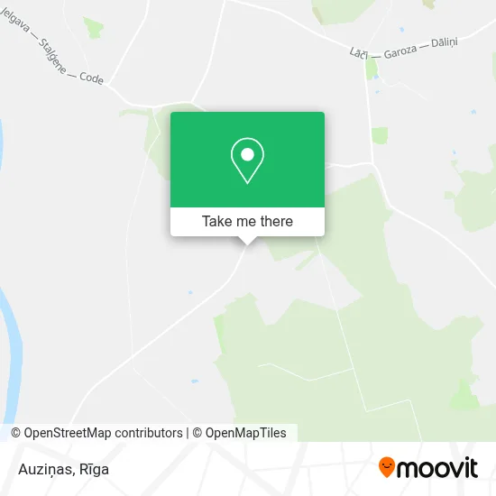 Auziņas map