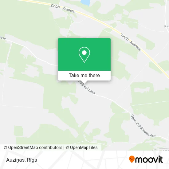 Auziņas map