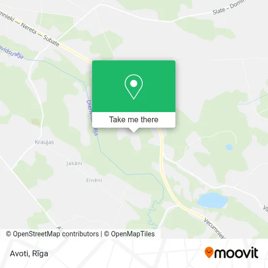 Avoti map