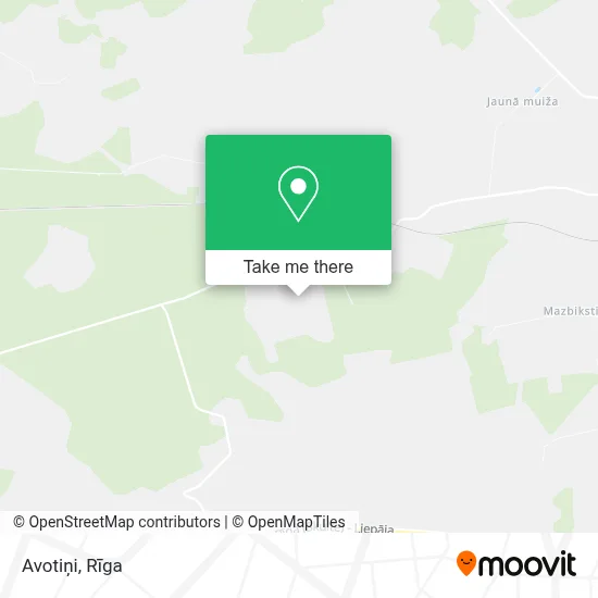 Avotiņi map