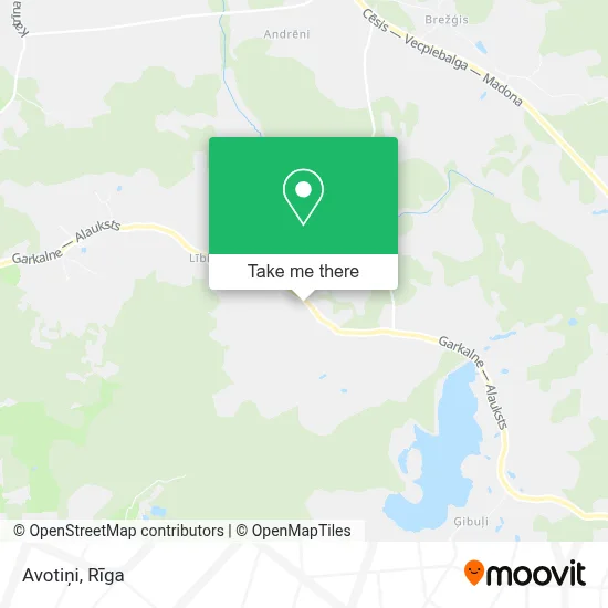 Avotiņi map