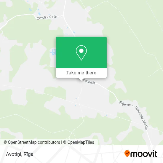 Avotiņi map